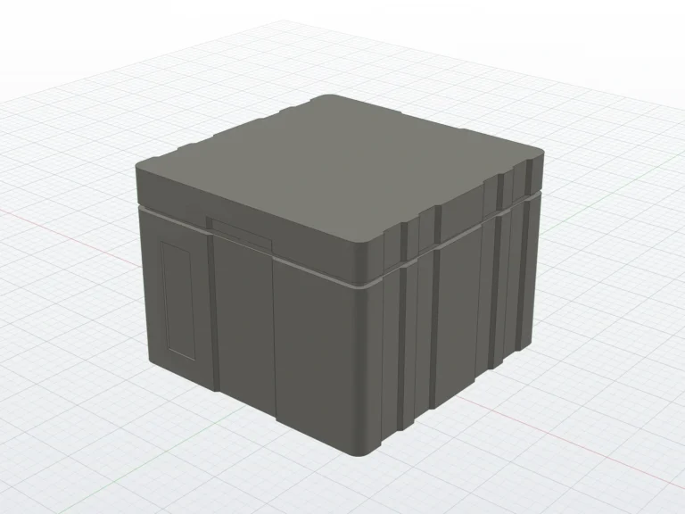 RadioMaster TX16S MKII full case, closed (render)