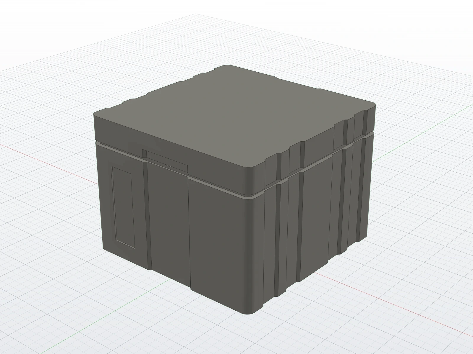 RadioMaster TX16S MKII full case, closed (render)